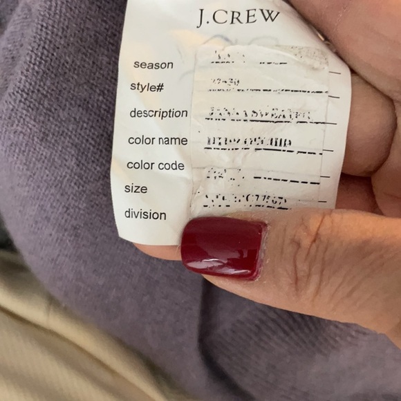 J Crew 100% Cashmere Sweater - Picture 12 of 13